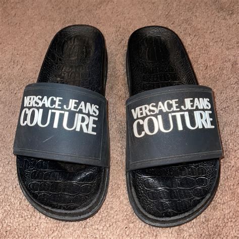 women's versace slides|versace slides images.